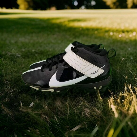 Nike Other - ✅Nike Force Trout 7 Keystone Baseball Cleats Mens Size 9 CT0831-005 Black /White